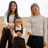 Pull Fleurs Blush & Boucle 7-14ans-Look-LOK-2263505C-IVO-CLÉMENT