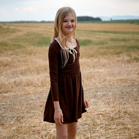 Robe Côtelée Blush & Boucle 7-14ans-Look-LOK-2263490C-BRU-CLÉMENT