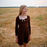 Robe Côtelée Blush & Boucle 7-14ans-Look-LOK-2263490C-BRU-CLÉMENT
