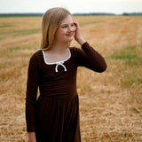 Robe Côtelée Blush & Boucle 7-14ans-Look-LOK-2263490C-BRU-CLÉMENT