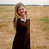 Robe Côtelée Blush & Boucle 7-14ans-Look-LOK-2263490C-BRU-CLÉMENT