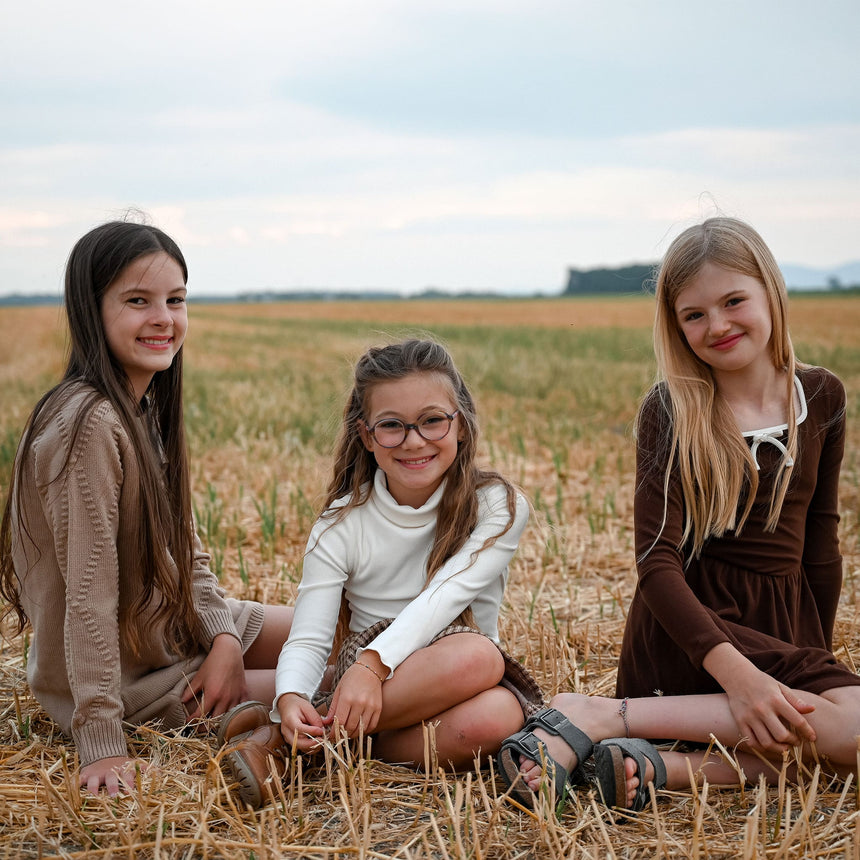 Robe Côtelée Blush & Boucle 7-14ans-Look-LOK-2263490C-BRU-CLÉMENT