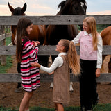 Robe Rayée Blush & Boucle 7-14ans-Look-LOK-2263492C-CLÉMENT
