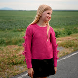 Pull Tricot Blush & Boucle 7-14ans-Look-LOK-2263487C-CLÉMENT