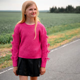 Pull Tricot Blush & Boucle 7-14ans-Look-LOK-2263487C-CLÉMENT