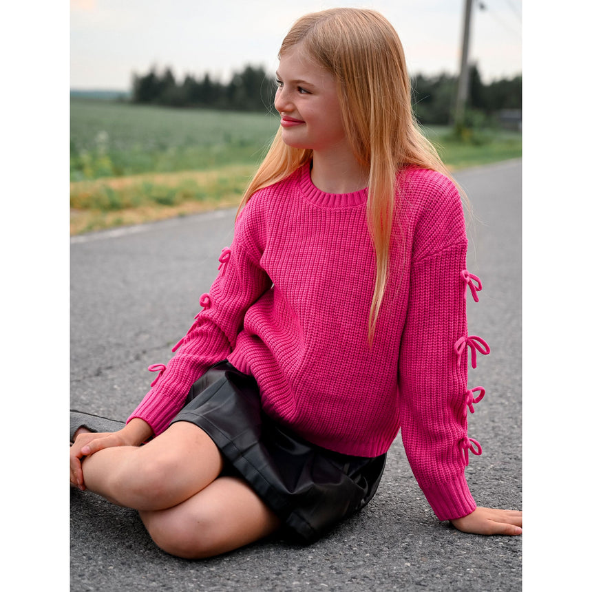 Pull Tricot Blush & Boucle 7-14ans-Look-LOK-2263487C-CLÉMENT