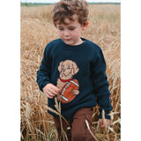 Pull Tricot Chien Recrue 2-8ans-Chat Botte-CHI-2265429C-CLÉMENT