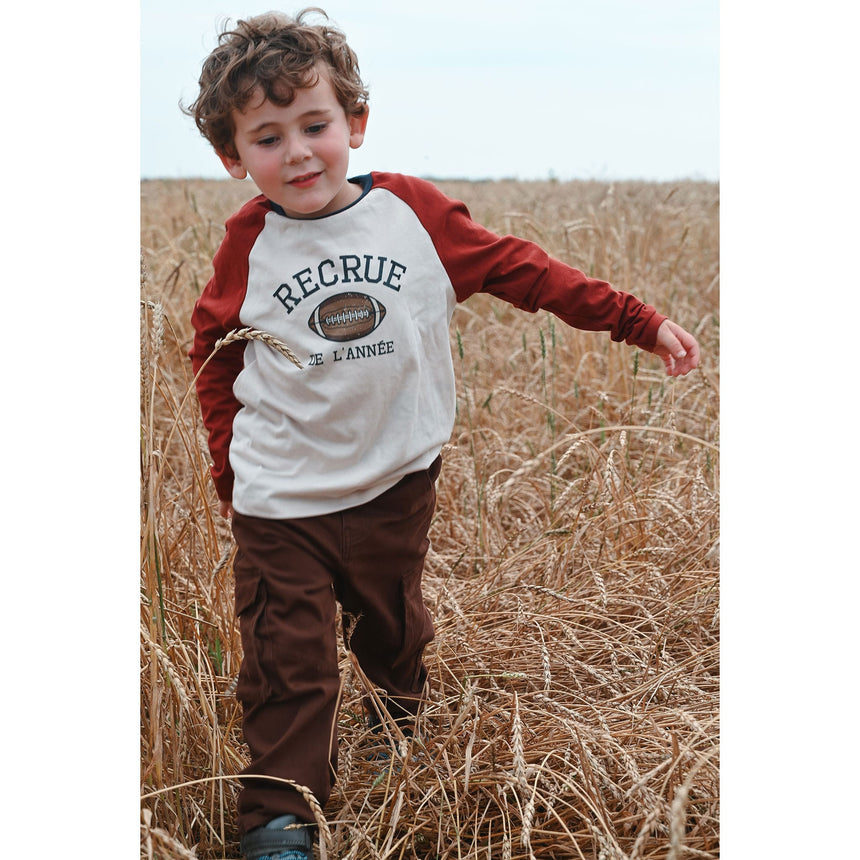 T-shirt Recrue de L'année 2-8ans-Chat Botte-CHI-2265437C-IVO-CLÉMENT