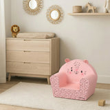 Fauteuil pour Enfant - Oreilles Chaton Rose-Clement - Equipement-DST-209DT8-26001-CLÉMENT