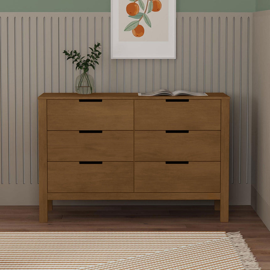 Commode 6 Tiroirs Colby - Noyer-DaVinci-DVI-F11926L-CLÉMENT