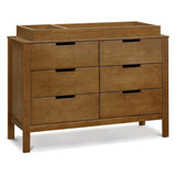 Commode 6 Tiroirs Colby - Noyer-DaVinci-DVI-F11926L-CLÉMENT