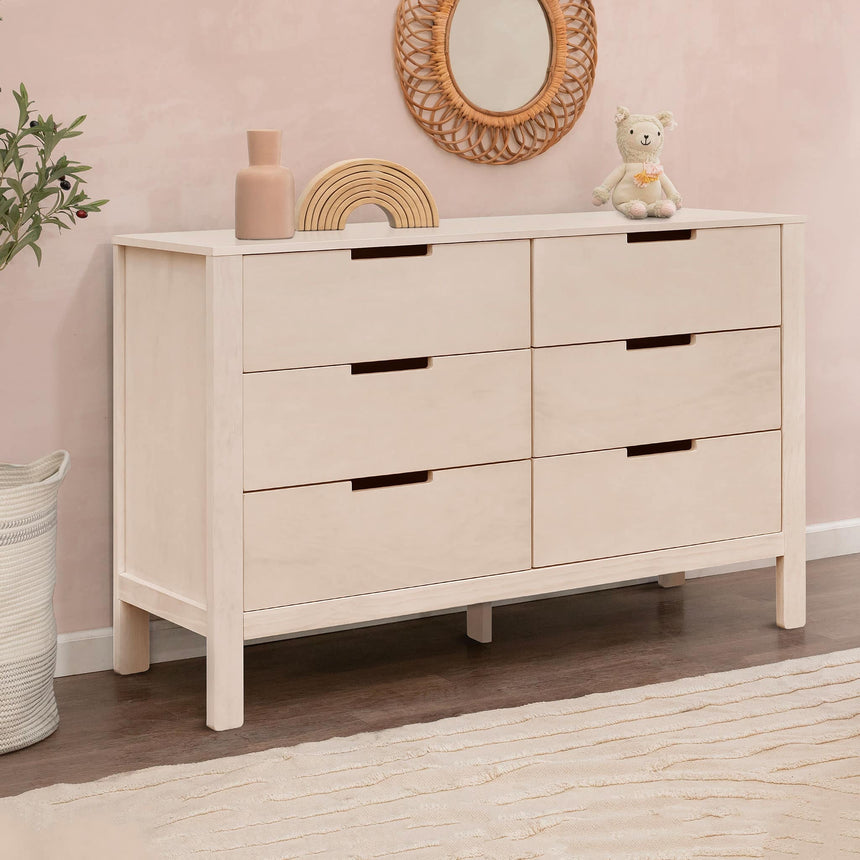 Commode 6 Tiroirs Colby - Naturel Lavé-DaVinci-DVI-F11926NX-CLÉMENT