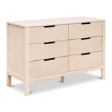 Commode 6 Tiroirs Colby - Naturel Lavé-DaVinci-DVI-F11926NX-CLÉMENT