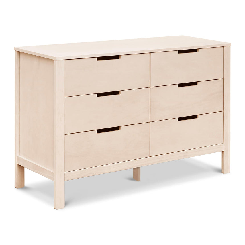 Commode 6 Tiroirs Colby - Naturel Lavé-DaVinci-DVI-F11926NX-CLÉMENT