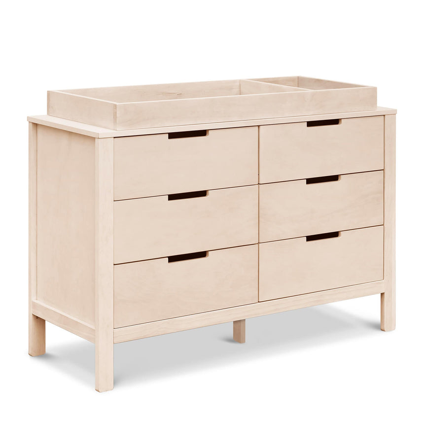 Commode 6 Tiroirs Colby - Naturel Lavé-DaVinci-DVI-F11926NX-CLÉMENT