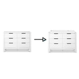 Commode 6 Tiroirs Colby - Blanc-DaVinci-DVI-F11926W-CLÉMENT