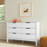 Commode 6 Tiroirs Colby - Blanc-DaVinci-DVI-F11926W-CLÉMENT