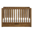 Couchette Convertible 4-en-1 Colby avec Tiroir Gigogne - Noyer-DaVinci-DVI-F11951L-CLÉMENT