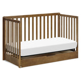 Couchette Convertible 4-en-1 Colby avec Tiroir Gigogne - Noyer-DaVinci-DVI-F11951L-CLÉMENT