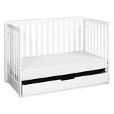 Couchette Convertible 4-en-1 Colby avec Tiroir Gigogne - Blanc-DaVinci-DVI-F11951W-CLÉMENT