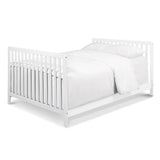 Couchette Convertible 4-en-1 Colby avec Tiroir Gigogne - Blanc-DaVinci-DVI-F11951W-CLÉMENT