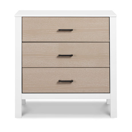Commode 3 Tiroirs Radley - Blanc et Bois Côtier-Carter's-DVI-F23223WCWD-CLÉMENT