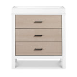 Commode 3 Tiroirs Radley - Blanc et Bois Côtier-Carter's-DVI-F23223WCWD-CLÉMENT