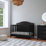 Couchette Convertible 4-en-1 Charlie - Ébène-DaVinci-DVI-M12801E-CLÉMENT