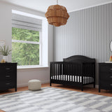 Couchette Convertible 4-en-1 Charlie - Ébène-DaVinci-DVI-M12801E-CLÉMENT