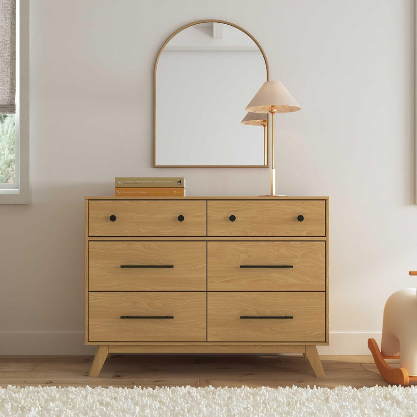 Commode 6 Tiroirs Otto - Miel-DaVinci-DVI-M22526HY-CLÉMENT