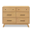 Commode 6 Tiroirs Otto - Miel-DaVinci-DVI-M22526HY-CLÉMENT