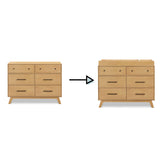 Commode 6 Tiroirs Otto - Miel-DaVinci-DVI-M22526HY-CLÉMENT