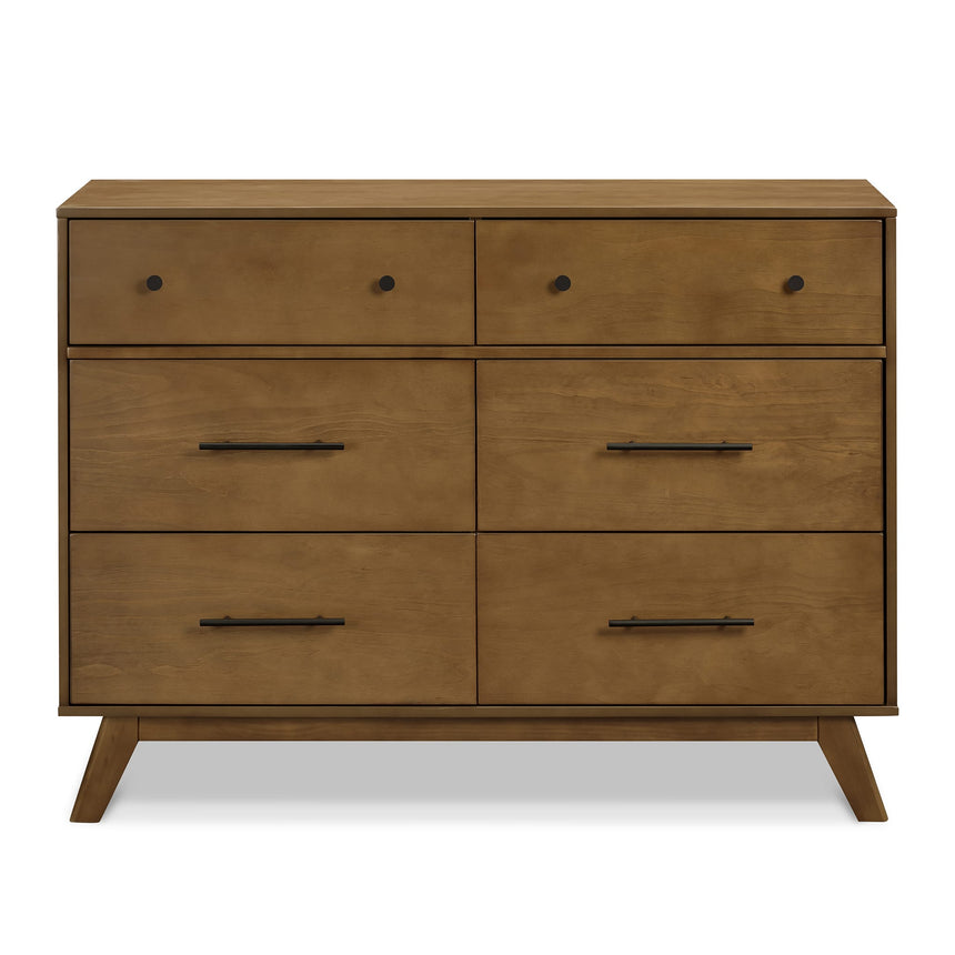 Commode 6 Tiroirs Otto - Noyer-DaVinci-DVI-M22526L-CLÉMENT