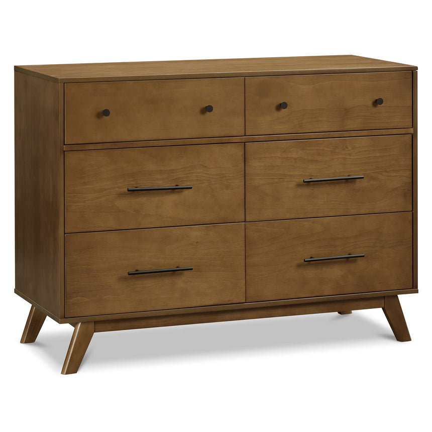 Commode 6 Tiroirs Otto - Noyer-DaVinci-DVI-M22526L-CLÉMENT