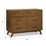 Commode 6 Tiroirs Otto - Noyer-DaVinci-DVI-M22526L-CLÉMENT