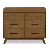 Commode 6 Tiroirs Otto - Noyer-DaVinci-DVI-M22526L-CLÉMENT