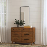 Commode 6 Tiroirs Otto - Noyer-DaVinci-DVI-M22526L-CLÉMENT