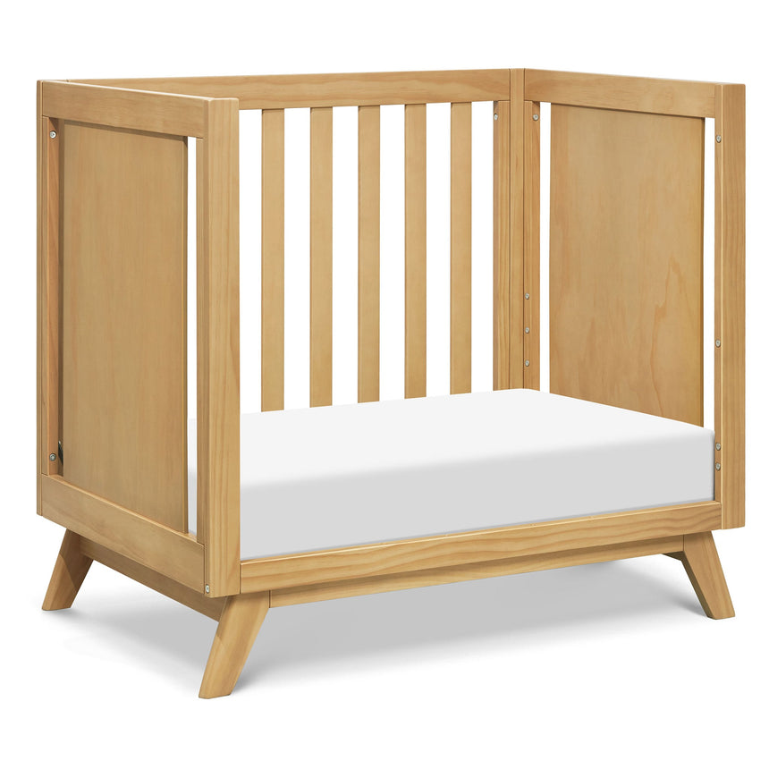 Mini Couchette Convertible Otto 3-en-1 (avec matelas de 4" inclus) - Miel-DaVinci-DVI-M22598HY-CLÉMENT