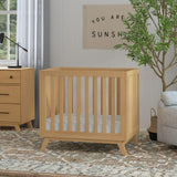 Mini Couchette Convertible Otto 3-en-1 (avec matelas de 4" inclus) - Miel-DaVinci-DVI-M22598HY-CLÉMENT