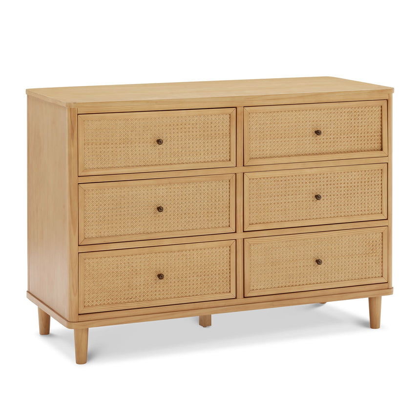 Commode 6 Tiroirs Marin - Miel et Rotin-Namesake-DVI-M23716HYHC-CLÉMENT