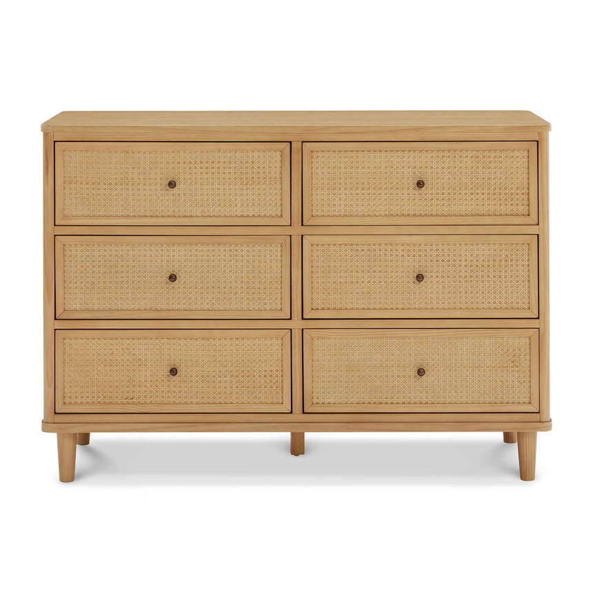 Commode 6 Tiroirs Marin - Miel et Rotin-Namesake-DVI-M23716HYHC-CLÉMENT