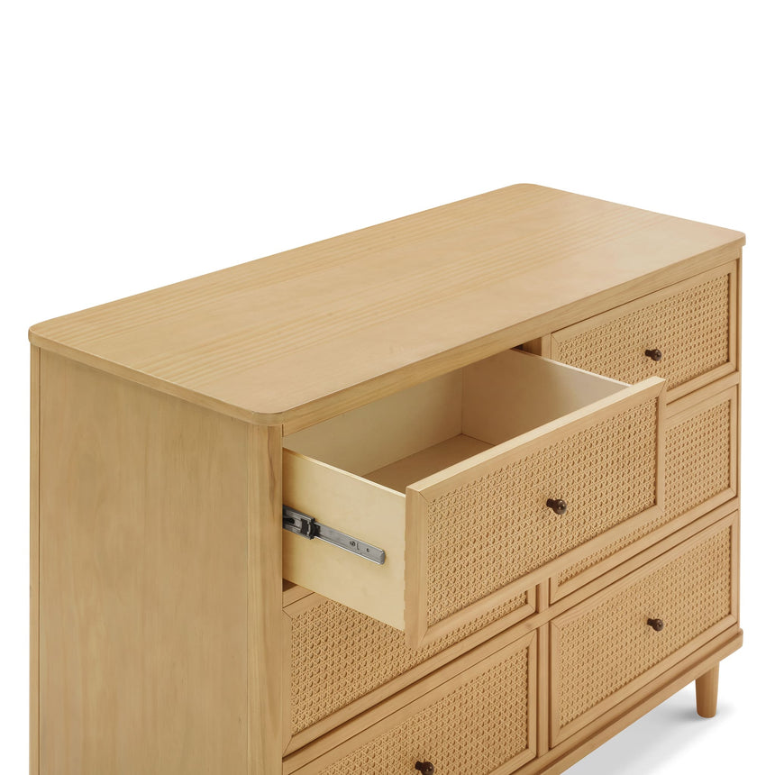 Commode 6 Tiroirs Marin - Miel et Rotin-Namesake-DVI-M23716HYHC-CLÉMENT