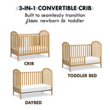 Couchette Convertible 3-en-1 Beau - Miel-DaVinci-DVI-M23901HY-CLÉMENT