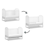 Couchette Convertible 3-en-1 Beau - Blanc-DaVinci-DVI-M23901W-CLÉMENT
