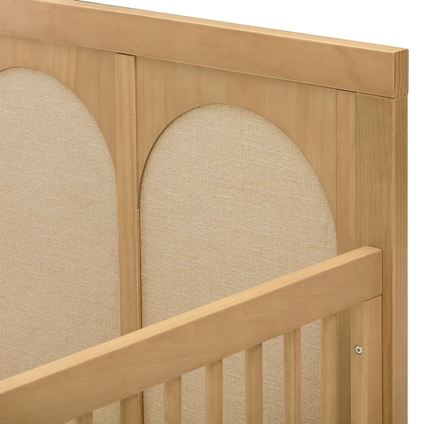 Couchette Convertible 4-en-1 Eloise - Miel et Tissu Eco-Weave-Namesake-DVI-M24801HYPSEW-CLÉMENT