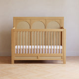 Couchette Convertible 4-en-1 Eloise - Miel et Tissu Eco-Weave-Namesake-DVI-M24801HYPSEW-CLÉMENT