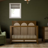 Couchette Convertible 4-en-1 Eloise - Noyer et Tissu Eco-Weave-Namesake-DVI-M24801NLPSEW-CLÉMENT