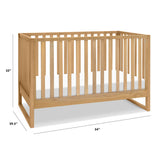 Couchette Convertible 3-en-1 Hunter - Miel-DaVinci-DVI-M25001HY-CLÉMENT