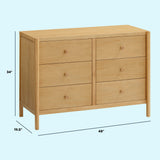 Commode 6 Tiroirs Birdie - Miel-DaVinci-DVI-M25126HY-CLÉMENT