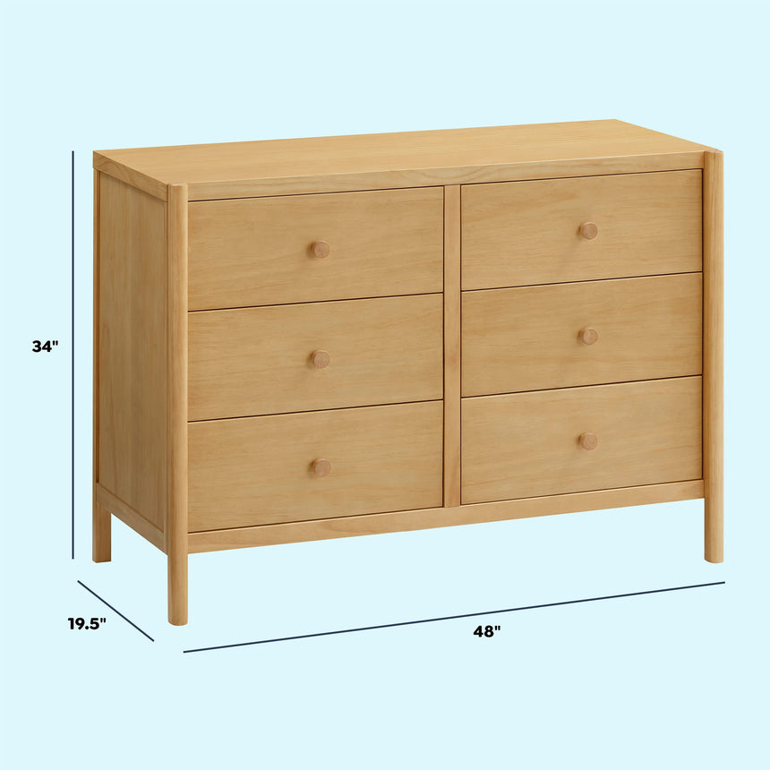 Commode 6 Tiroirs Birdie - Miel-DaVinci-DVI-M25126HY-CLÉMENT